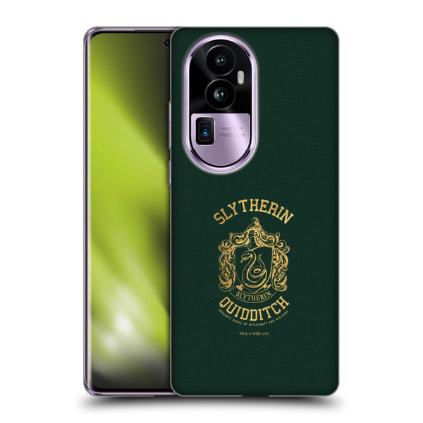Harry Potter Deathly Hallows X Slytherin Quidditch Soft Gel Case for OPPO Reno10 Pro+