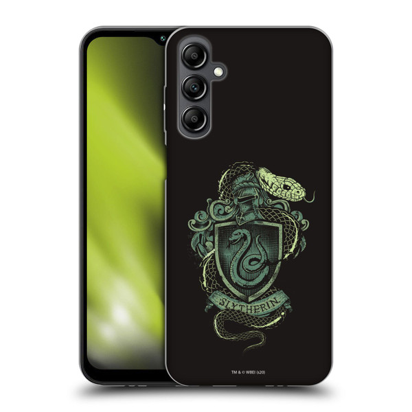Harry Potter Deathly Hallows XIV Slytherin Soft Gel Case for Samsung Galaxy M14 5G