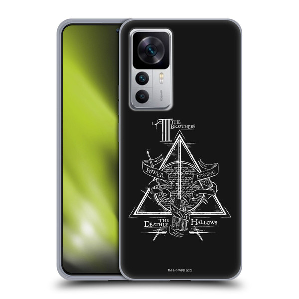 Harry Potter Deathly Hallows XIV Triangle Symbol Soft Gel Case for Xiaomi 12T 5G / 12T Pro 5G / Redmi K50 Ultra 5G