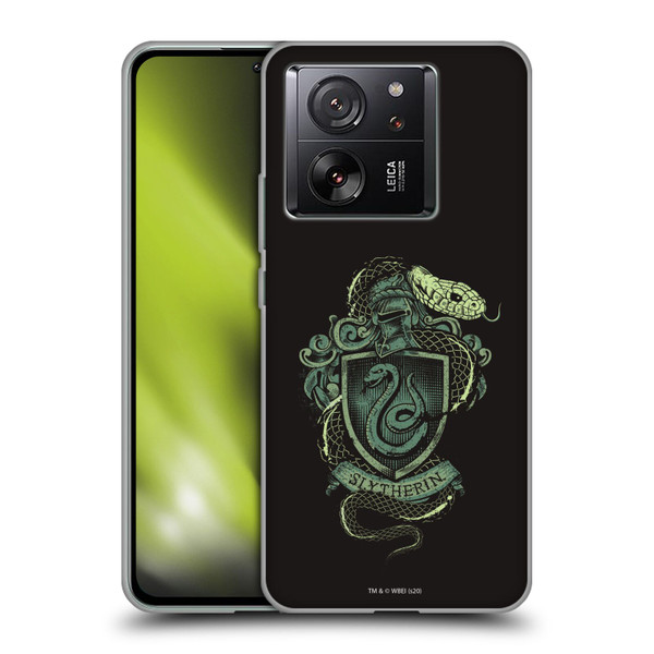 Harry Potter Deathly Hallows XIV Slytherin Soft Gel Case for Xiaomi 13T 5G / 13T Pro 5G