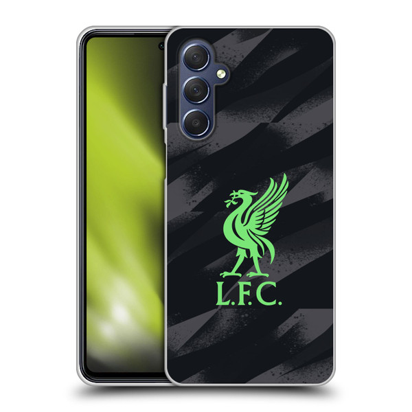 Liverpool Football Club 2023/24 Home Goalkeeper Kit Soft Gel Case for Samsung Galaxy M54 5G