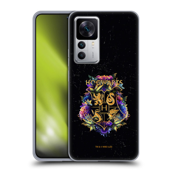 Harry Potter Deathly Hallows XXXI Hogwarts Crest 1 Soft Gel Case for Xiaomi 12T 5G / 12T Pro 5G / Redmi K50 Ultra 5G