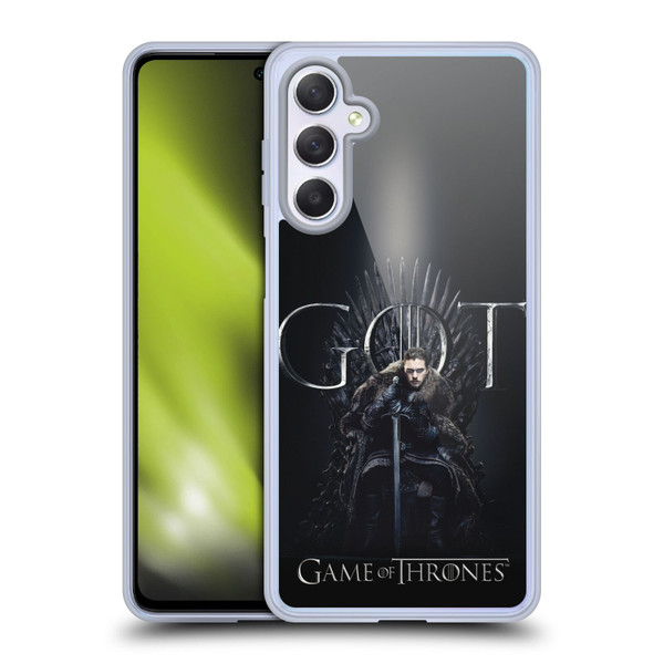 HBO Game of Thrones Season 8 For The Throne 1 Jon Snow Soft Gel Case for Samsung Galaxy M54 5G