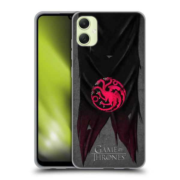 HBO Game of Thrones Sigil Flags Targaryen Soft Gel Case for Samsung Galaxy A05