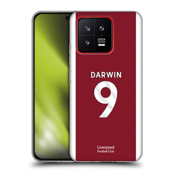 Liverpool Football Club 2023/24 Players Home Kit Darwin Núñez Soft Gel Case for Xiaomi 13 5G