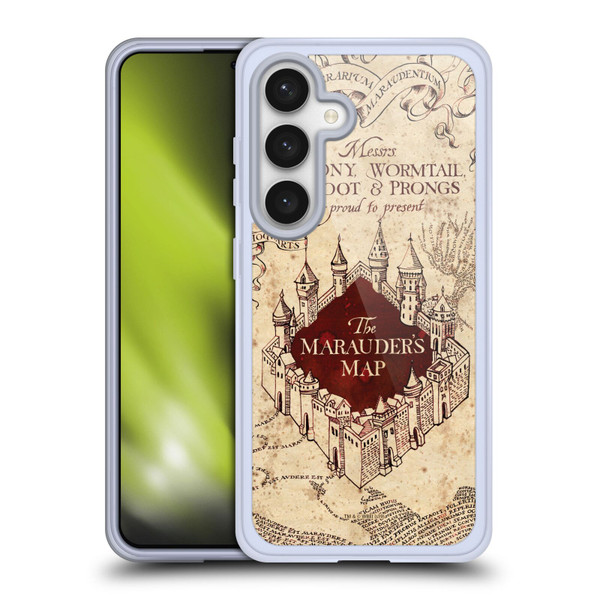 Harry Potter Prisoner Of Azkaban II The Marauder's Map Soft Gel Case for Samsung Galaxy S24 5G