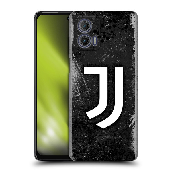 Juventus Football Club Art Distressed Logo Soft Gel Case for Motorola Moto G73 5G