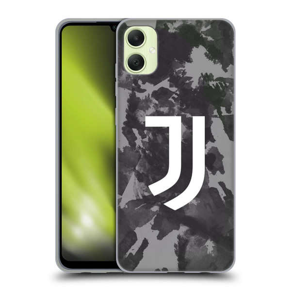 Juventus Football Club Art Monochrome Splatter Soft Gel Case for Samsung Galaxy A05
