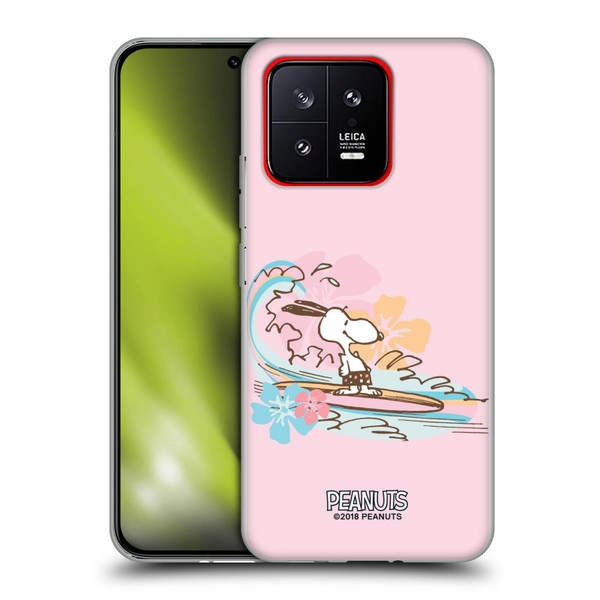 Peanuts Beach Snoopy Surf Soft Gel Case for Xiaomi 13 5G