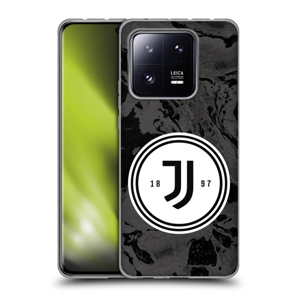 Juventus Football Club Art Monochrome Marble Logo Soft Gel Case for Xiaomi 13 Pro 5G