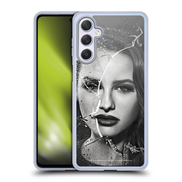Riverdale Broken Glass Portraits Cheryl Blossom Soft Gel Case for Samsung Galaxy M54 5G