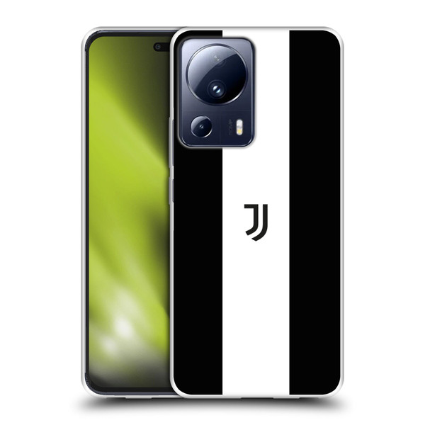 Juventus Football Club Lifestyle 2 Bold White Stripe Soft Gel Case for Xiaomi 13 Lite 5G