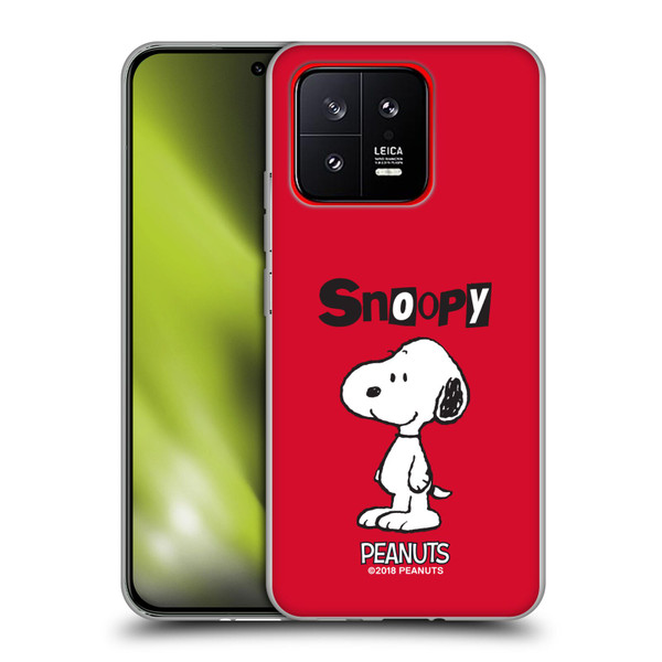 Peanuts Characters Snoopy Soft Gel Case for Xiaomi 13 5G