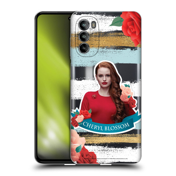 Riverdale Graphics Cheryl Blossom Soft Gel Case for Motorola Moto G82 5G