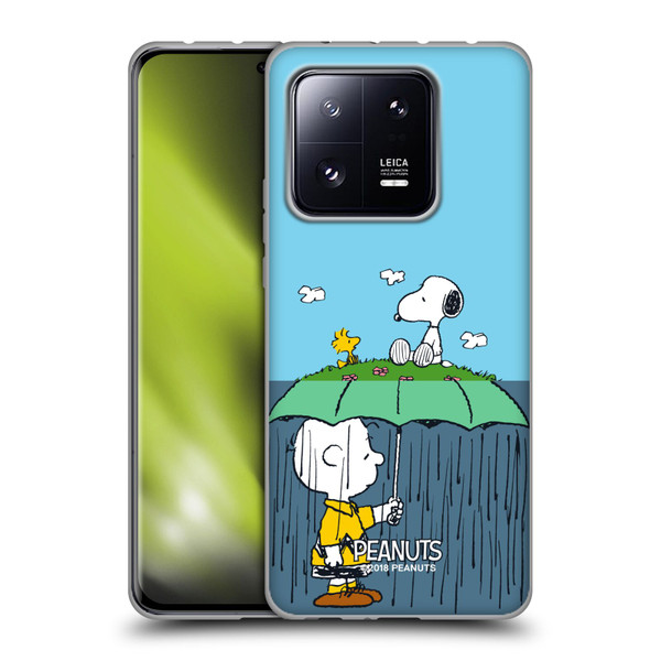 Peanuts Halfs And Laughs Charlie, Snoppy & Woodstock Soft Gel Case for Xiaomi 13 Pro 5G