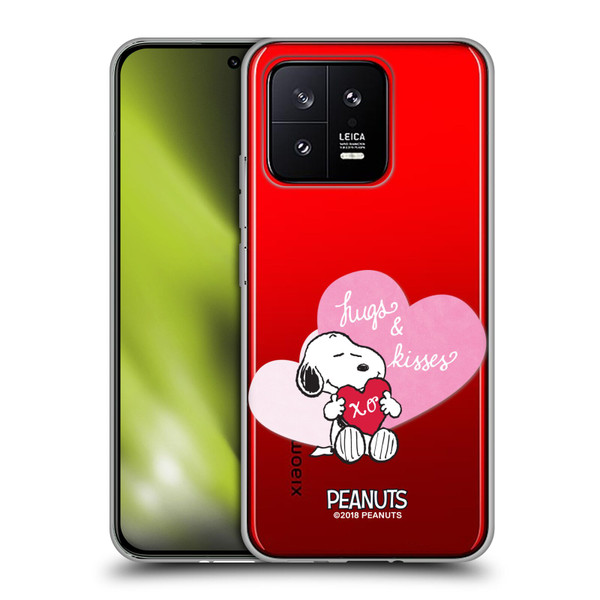 Peanuts Sealed With A Kiss Snoopy Hugs And Kisses Soft Gel Case for Xiaomi 13 5G