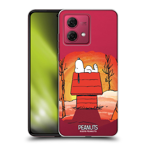 Peanuts Spooktacular Snoopy Soft Gel Case for Motorola Moto G84 5G