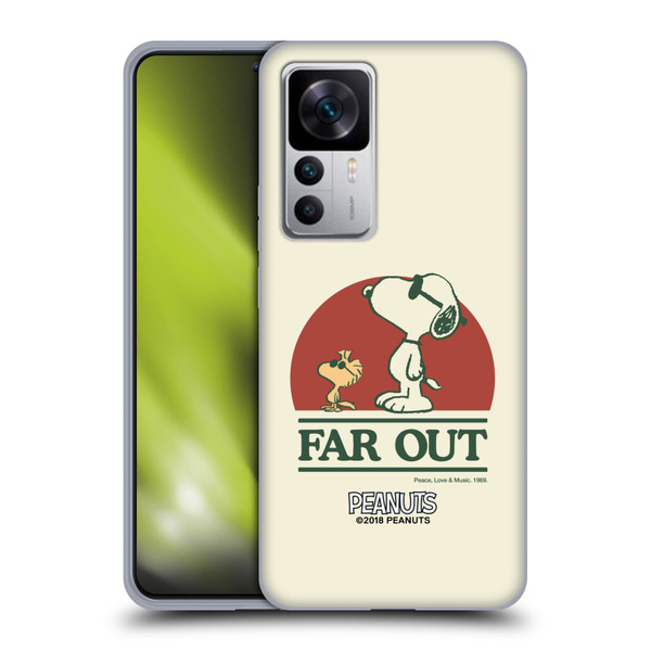 Peanuts Woodstock 50th Snoopy Woodstock Far Out Soft Gel Case for Xiaomi 12T 5G / 12T Pro 5G / Redmi K50 Ultra 5G