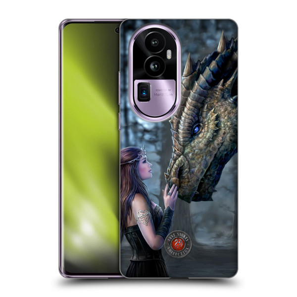 Anne Stokes Dragon Friendship Once Upon A Time Soft Gel Case for OPPO Reno10 Pro+