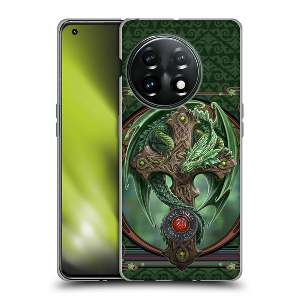 Anne Stokes Dragons Woodland Guardian Soft Gel Case for OnePlus 11 5G