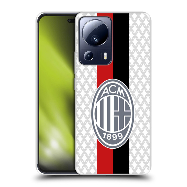 AC Milan 2023/24 Crest Kit Away Soft Gel Case for Xiaomi 13 Lite 5G
