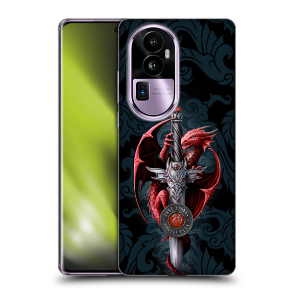 Anne Stokes Dragons Dagger Soft Gel Case for OPPO Reno10 Pro+