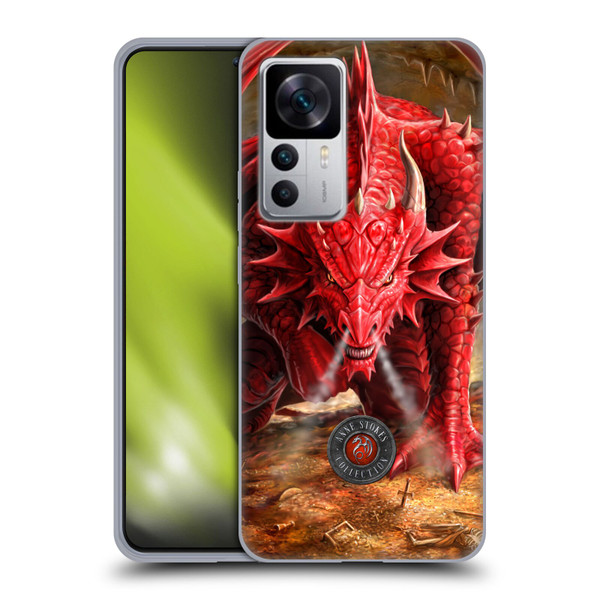 Anne Stokes Dragons Lair Soft Gel Case for Xiaomi 12T 5G / 12T Pro 5G / Redmi K50 Ultra 5G