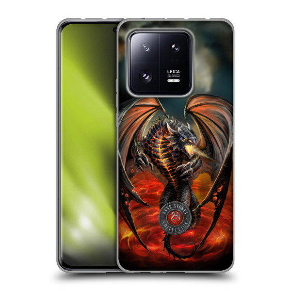 Anne Stokes Dragons Lava Soft Gel Case for Xiaomi 13 Pro 5G