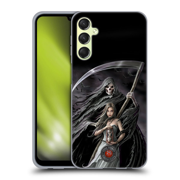 Anne Stokes Gothic Summon the Reaper Soft Gel Case for Samsung Galaxy A24 4G / Galaxy M34 5G