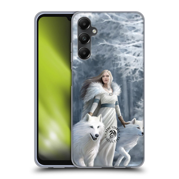 Anne Stokes Wolves Winter Guardians Soft Gel Case for Samsung Galaxy A05s