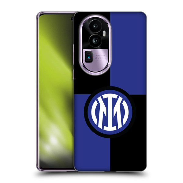 Fc Internazionale Milano Badge Flag Soft Gel Case for OPPO Reno10 Pro+