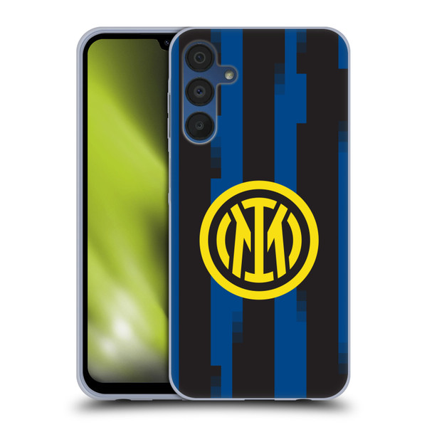 Fc Internazionale Milano 2023/24 Crest Kit Home Soft Gel Case for Samsung Galaxy A15