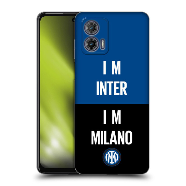Fc Internazionale Milano Logo Inter Milano Soft Gel Case for Motorola Moto G73 5G
