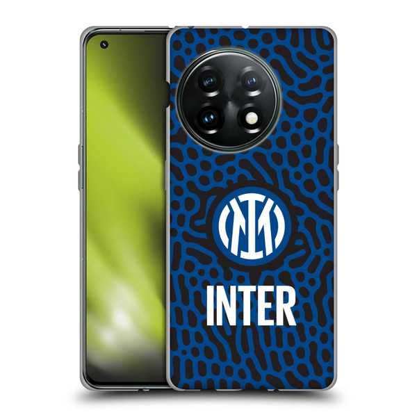Fc Internazionale Milano Patterns Abstract 2 Soft Gel Case for OnePlus 11 5G