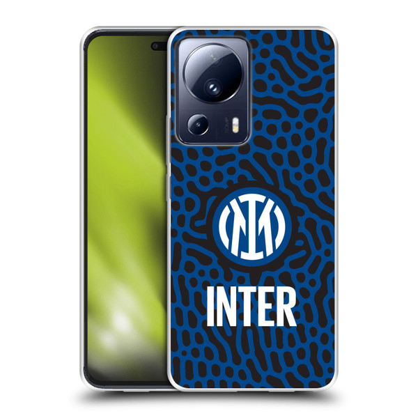 Fc Internazionale Milano Patterns Abstract 2 Soft Gel Case for Xiaomi 13 Lite 5G