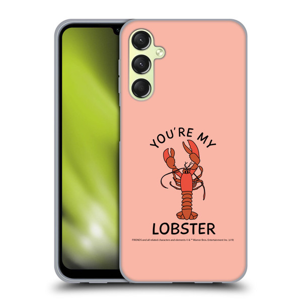 Friends TV Show Iconic Lobster Soft Gel Case for Samsung Galaxy A24 4G / M34 5G