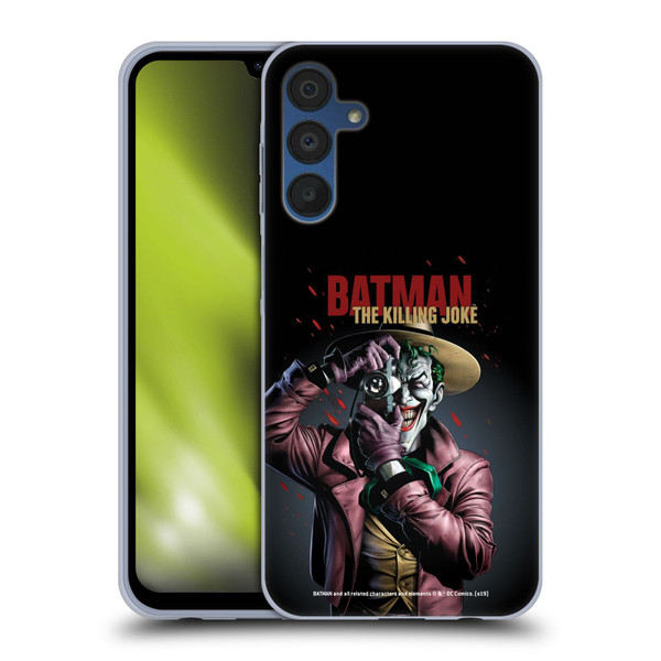 Batman DC Comics Famous Comic Book Covers Joker The Killing Joke Soft Gel Case for Samsung Galaxy A15