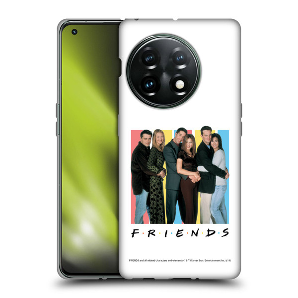 Friends TV Show Logos Cast Soft Gel Case for OnePlus 11 5G
