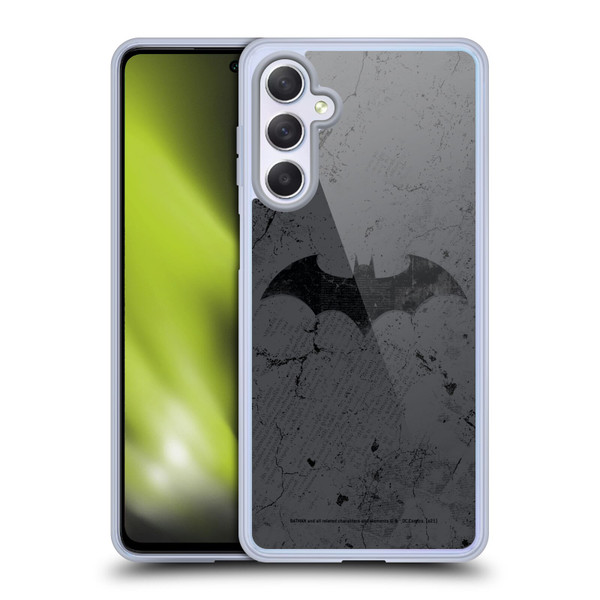 Batman DC Comics Hush Logo Distressed Soft Gel Case for Samsung Galaxy M54 5G