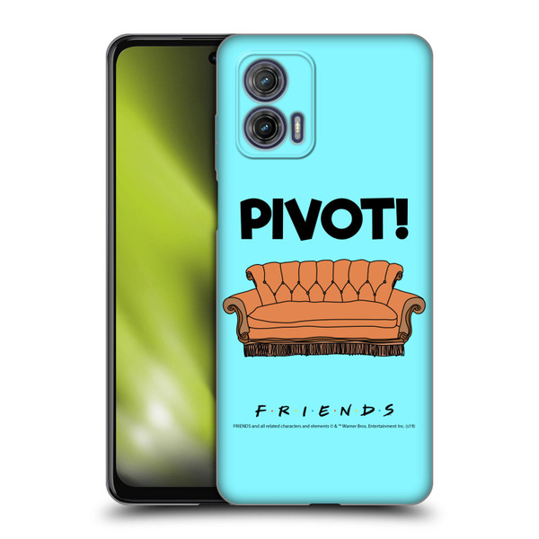 Friends TV Show Quotes Pivot Soft Gel Case for Motorola Moto G73 5G