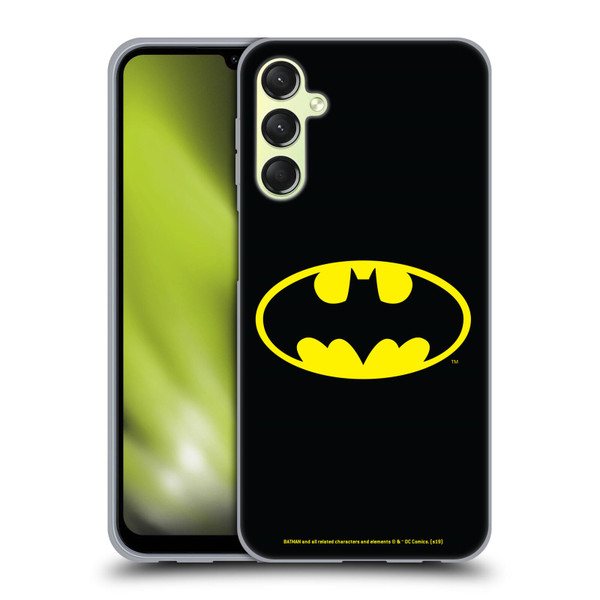 Batman DC Comics Logos Classic Soft Gel Case for Samsung Galaxy A24 4G / M34 5G