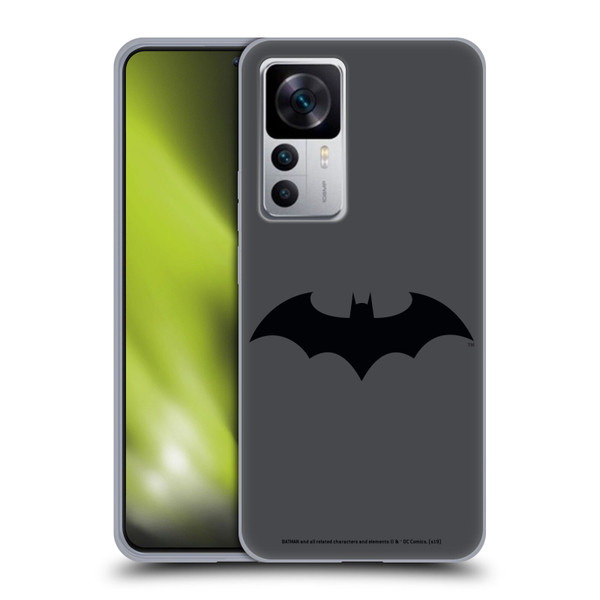 Batman DC Comics Logos Hush Soft Gel Case for Xiaomi 12T 5G / 12T Pro 5G / Redmi K50 Ultra 5G