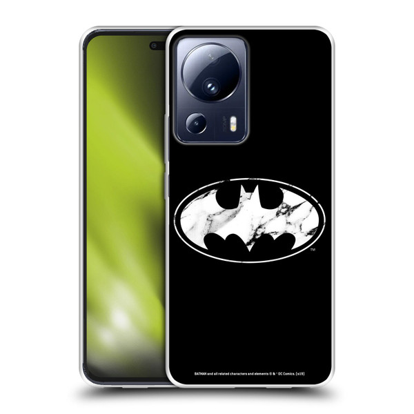 Batman DC Comics Logos Marble Soft Gel Case for Xiaomi 13 Lite 5G