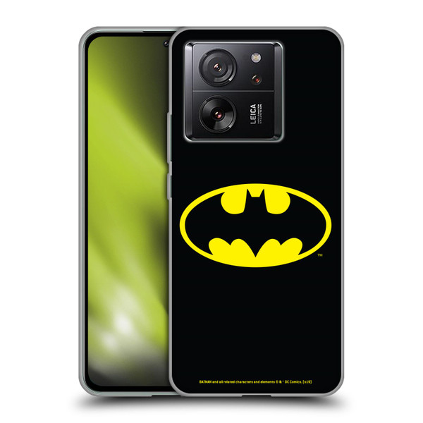 Batman DC Comics Logos Classic Soft Gel Case for Xiaomi 13T 5G / 13T Pro 5G