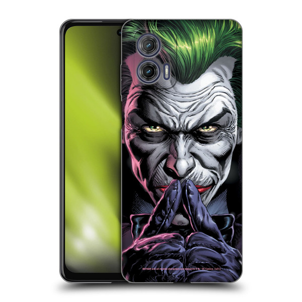 Batman DC Comics Three Jokers The Criminal Soft Gel Case for Motorola Moto G73 5G