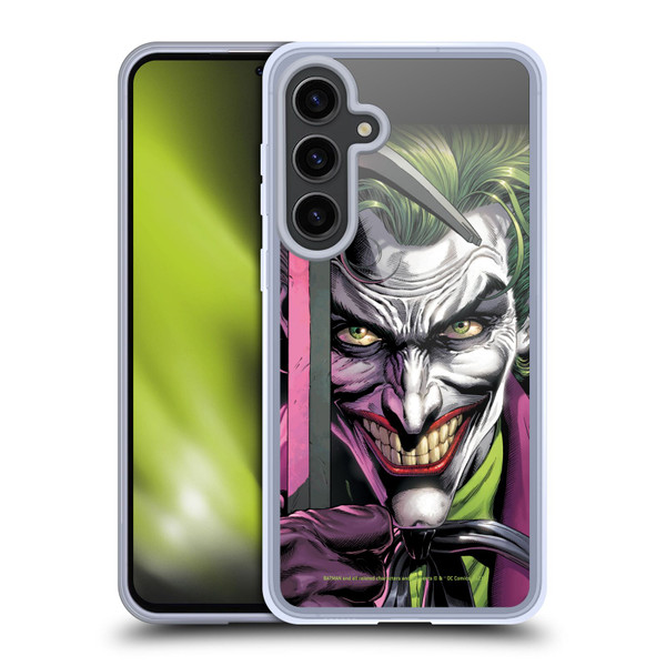 Batman DC Comics Three Jokers The Clown Soft Gel Case for Samsung Galaxy S24+ 5G Batman DC Comics Three Jokers The Clown Soft Gel Case for Samsung Galaxy S24+ 5G