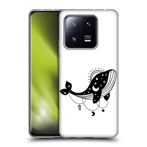 Haroulita Celestial Tattoo Whale Soft Gel Case for Xiaomi 13 Pro 5G