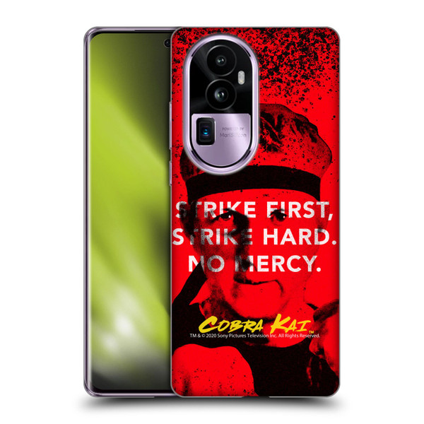 Cobra Kai Composed Art John Lawrence Strike Soft Gel Case for OPPO Reno10 Pro+