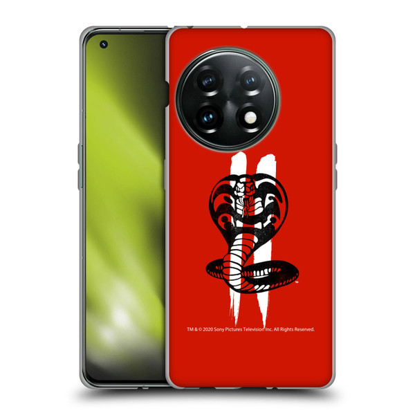 Cobra Kai Graphics Season 2 Logo Soft Gel Case for OnePlus 11 5G