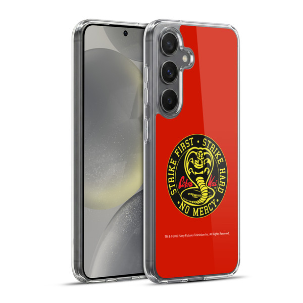 Cobra Kai Graphics Strike Logo Soft Gel Case for Samsung Galaxy S24+ 5G & MagSafe